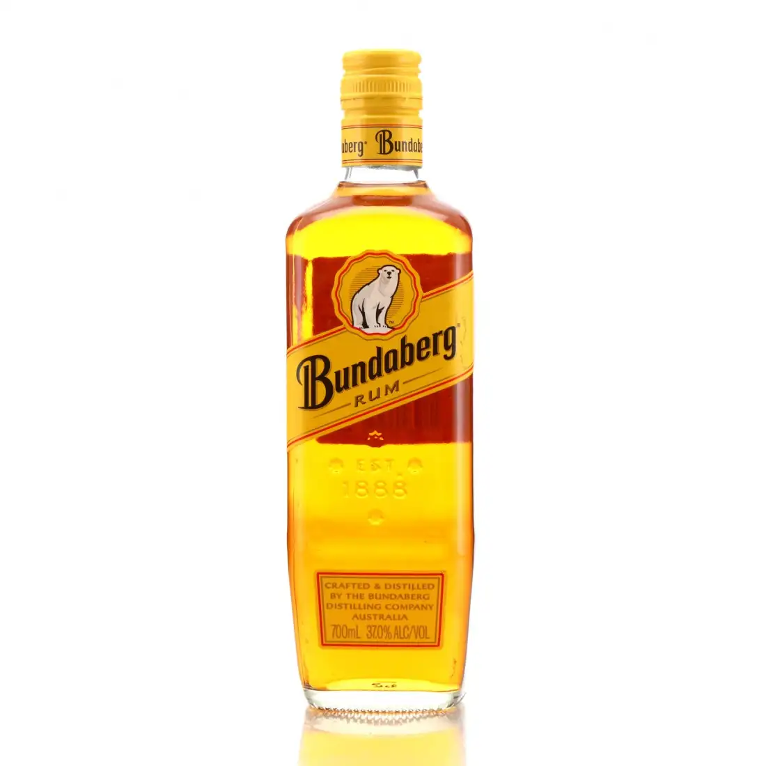 Image of the front of the bottle of the rum Original