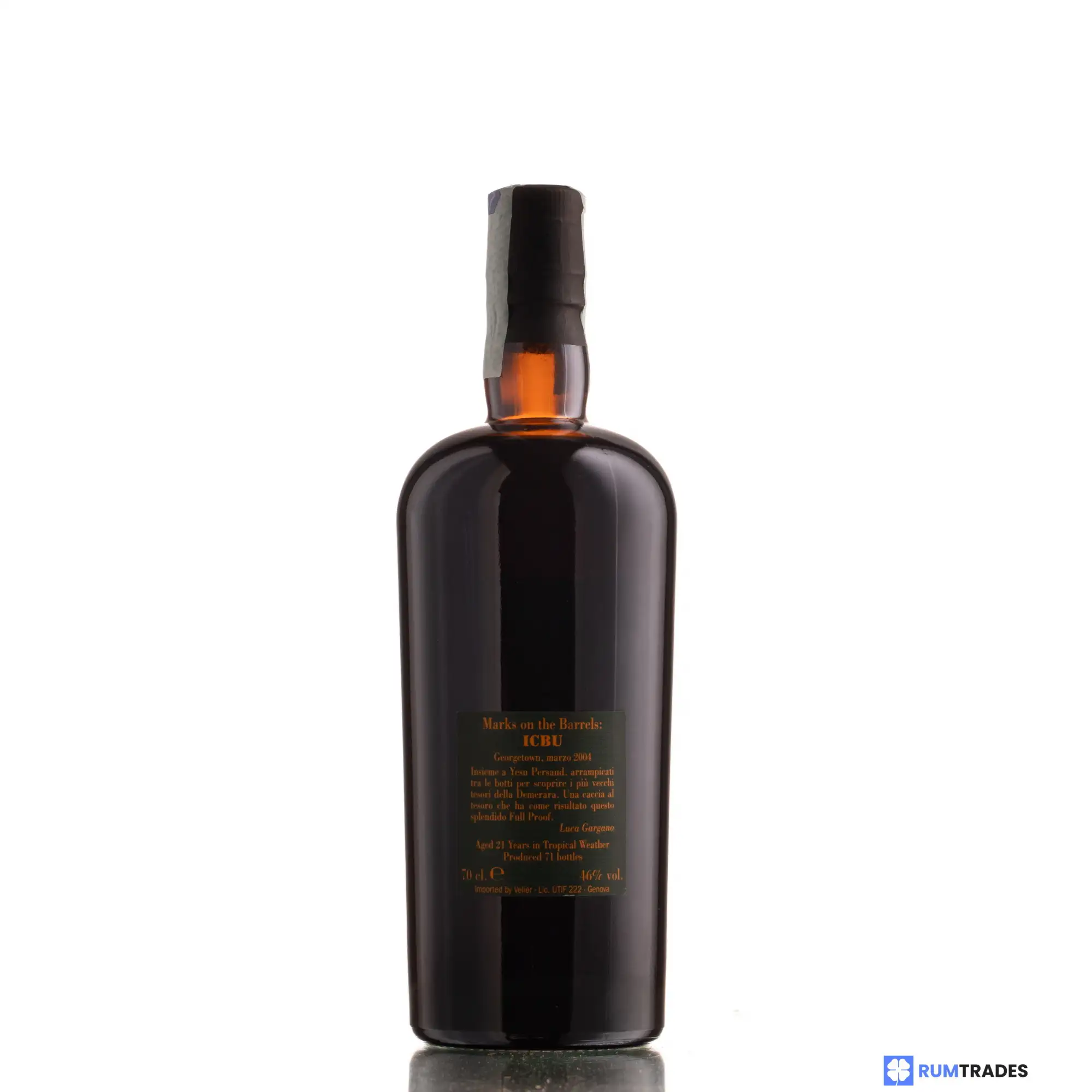 High resolution image of the bottle