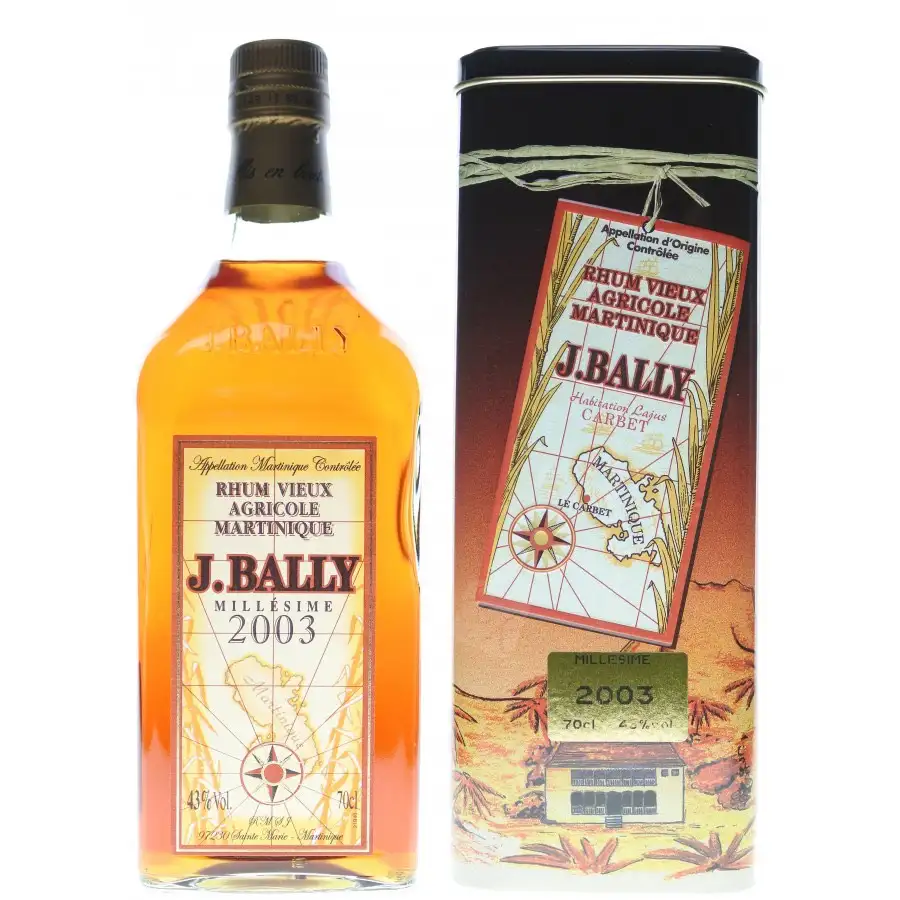 J. Bally Rhum Ambre Agricole Martiniuque 45% vol. Rum