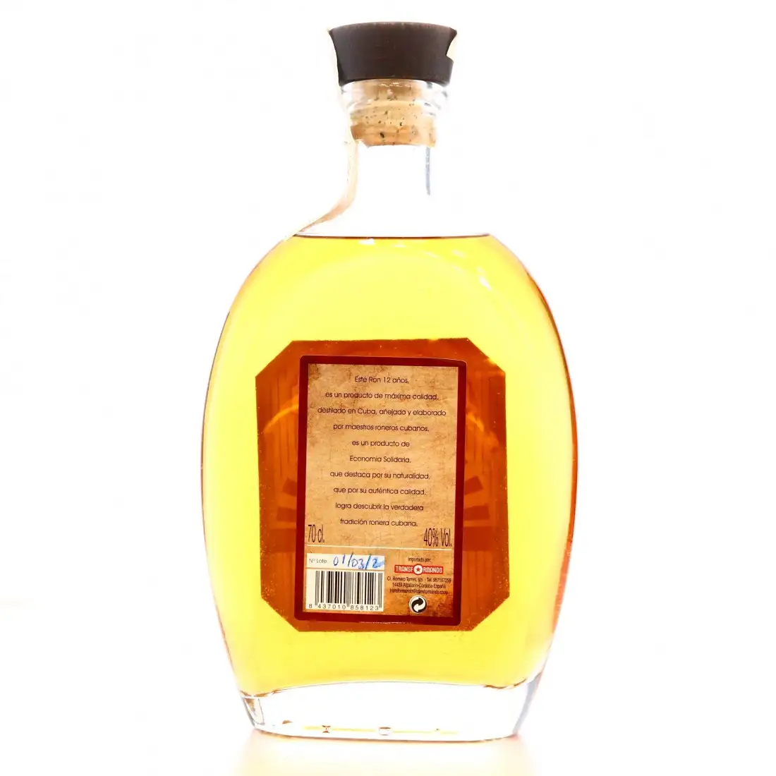 High resolution image of the bottle