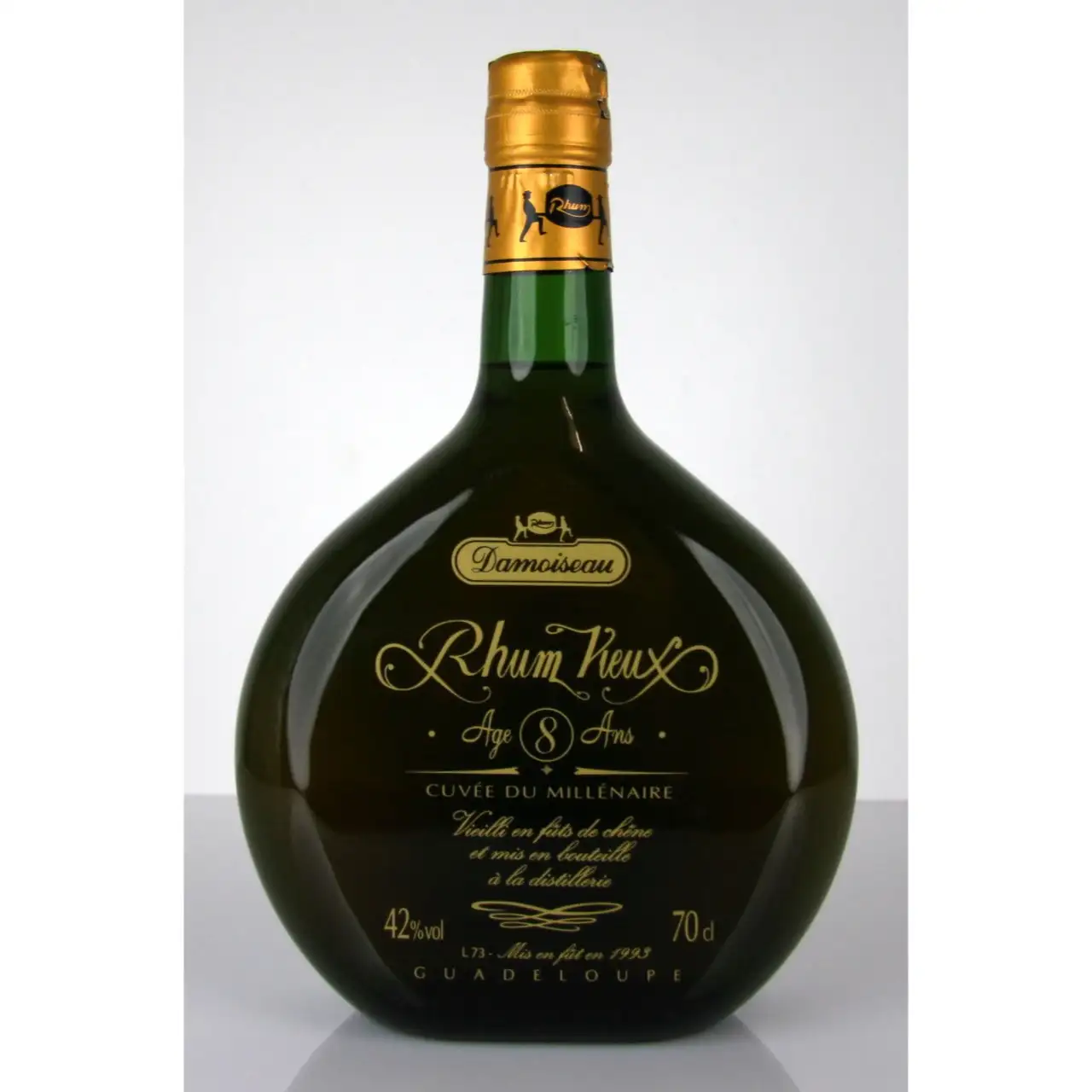 RHUM VIEUX DAMOISEAU 1L 50° 3 Millénaire - Rhum Caraibes