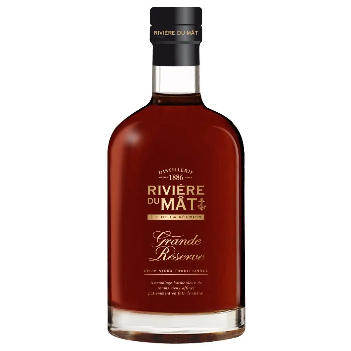 Image of the front of the bottle of the rum Grande Réserve
