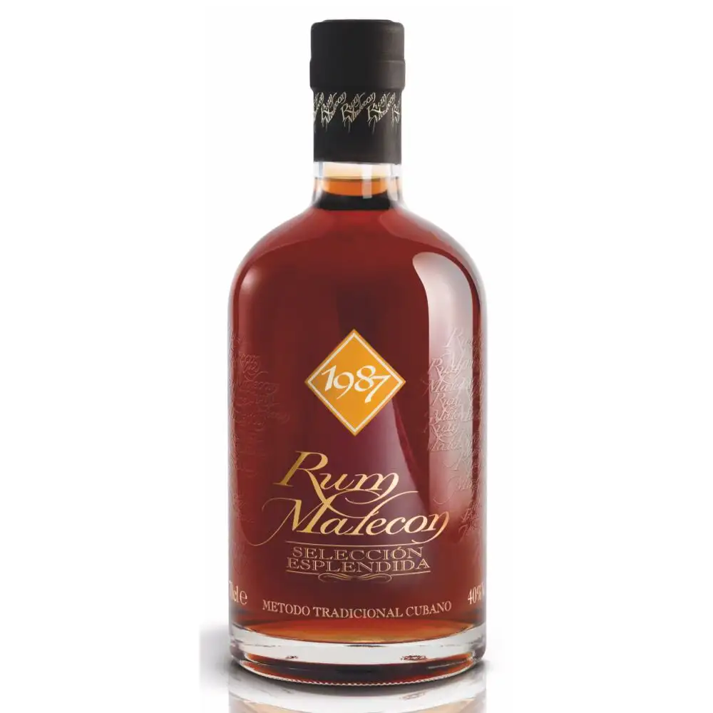 Image of the front of the bottle of the rum Seleccion Esplendida