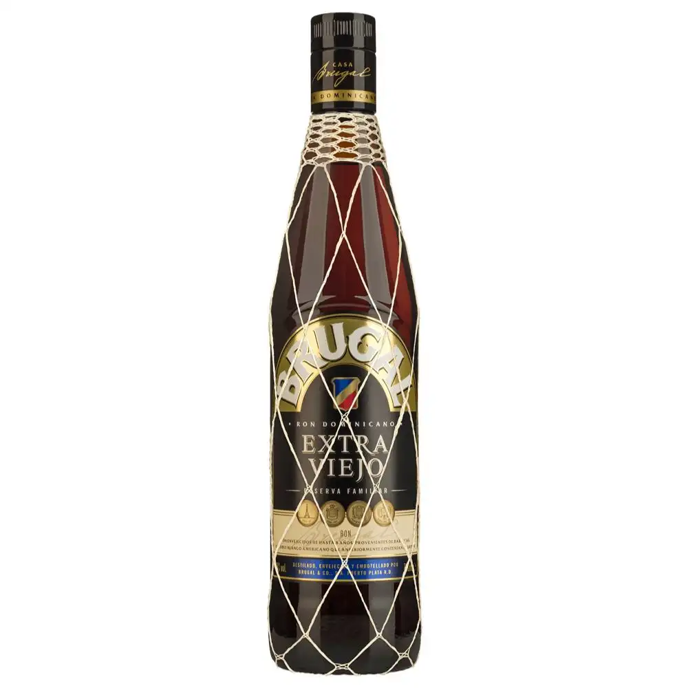Image of the front of the bottle of the rumExtra Viejo