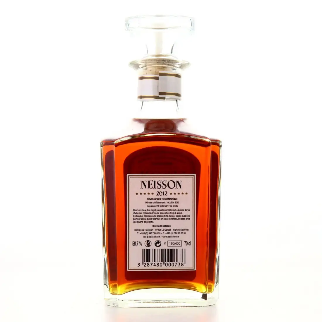 High resolution image of the bottle