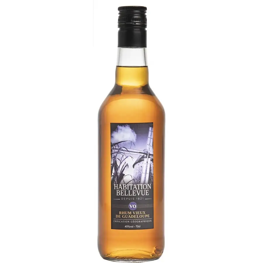 Image of the front of the bottle of the rumVO