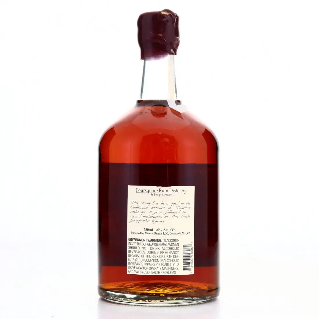 High resolution image of the bottle