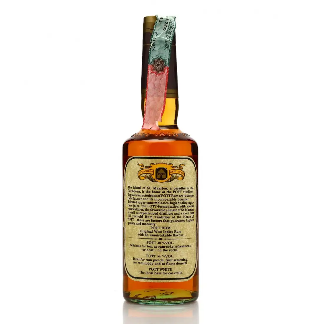 High resolution image of the bottle