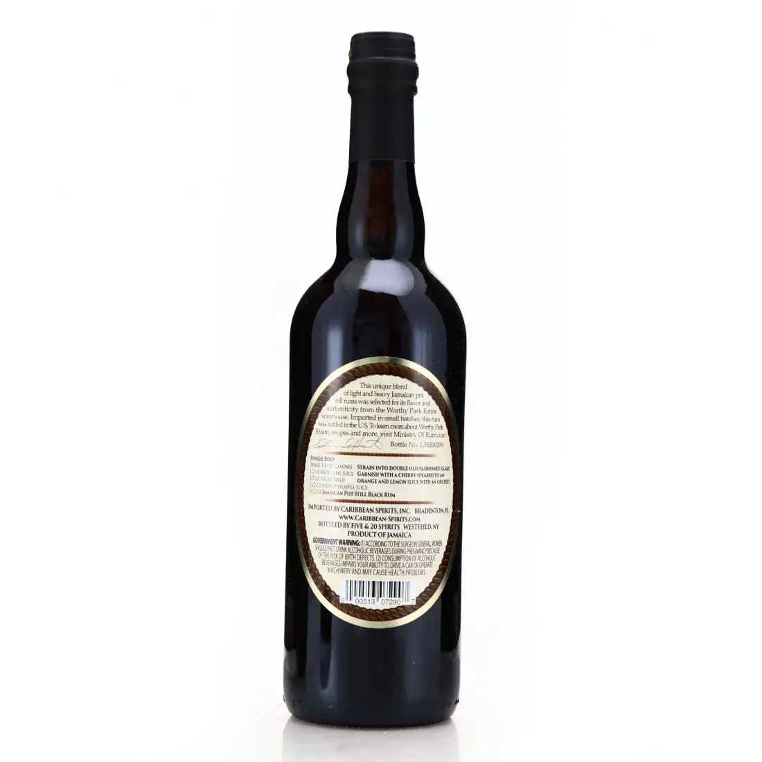 High resolution image of the bottle
