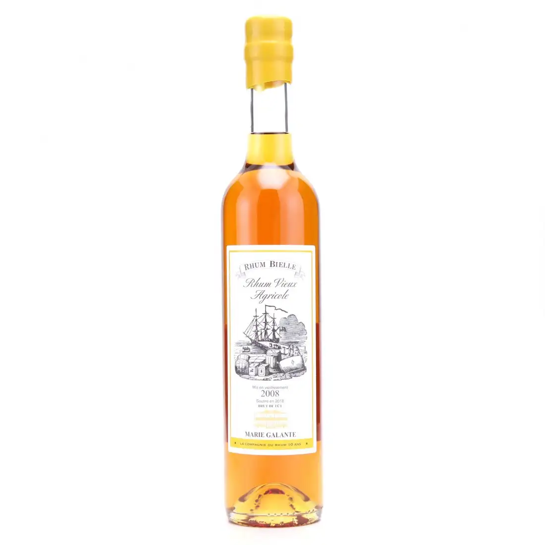 Image of the front of the bottle of the rum Rhum Vieux Agricole