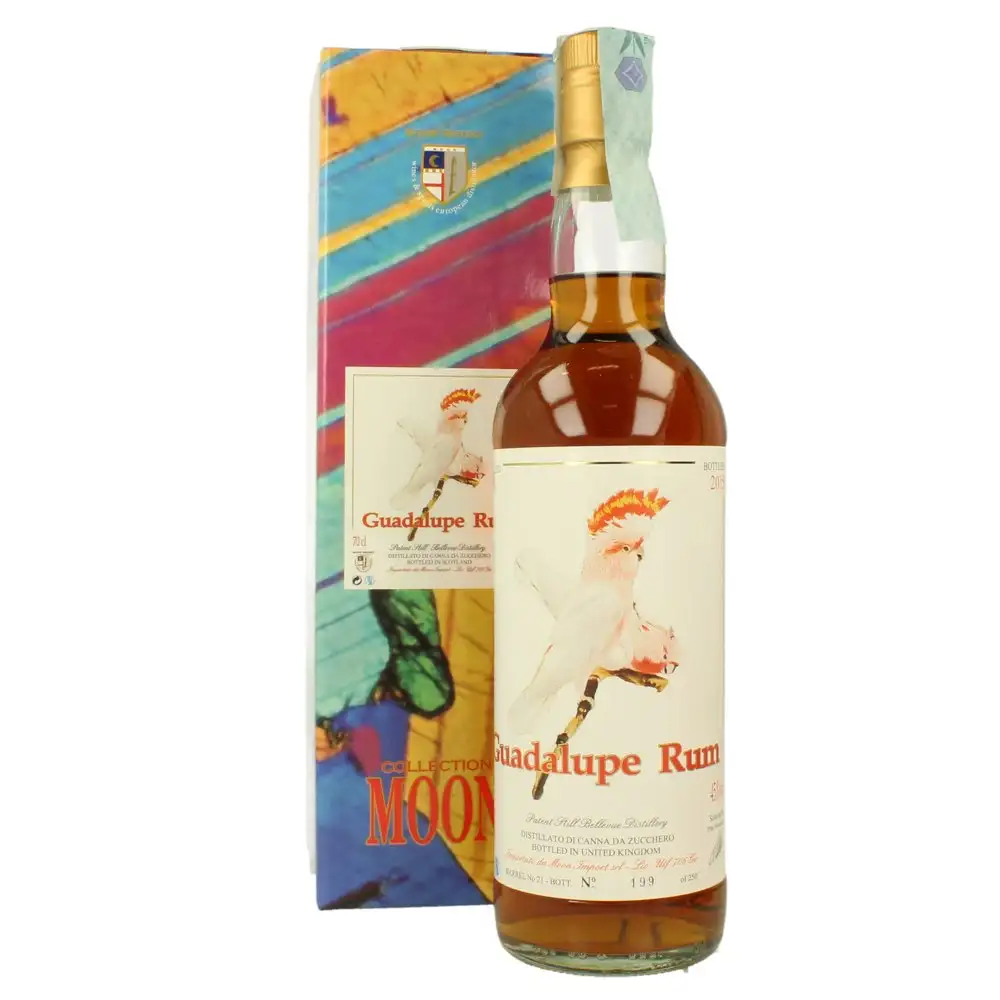 Image of the front of the bottle of the rum Guadeloupe Rum