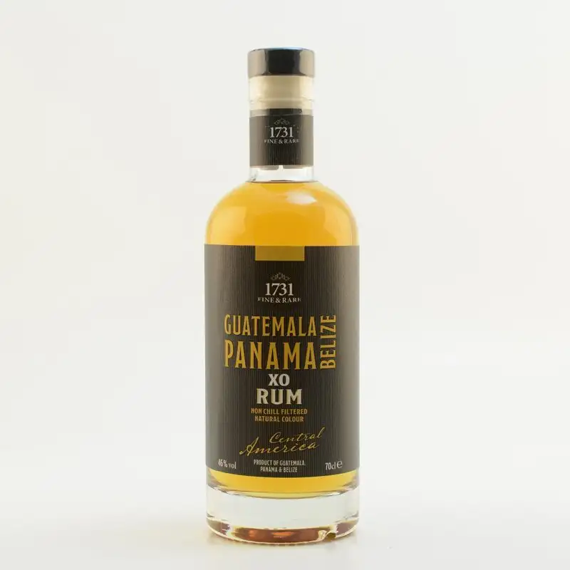 Image of the front of the bottle of the rumGuatemala Panama Belize XO Rum Central America
