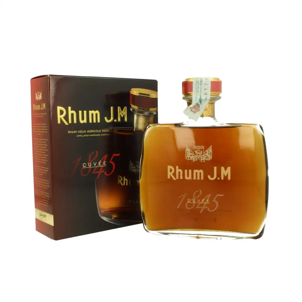 Image of the front of the bottle of the rumCuvée 1845