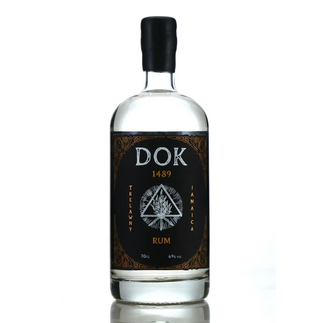 Image of the front of the bottle of the rum1489 Trelawny Jamaica DOK