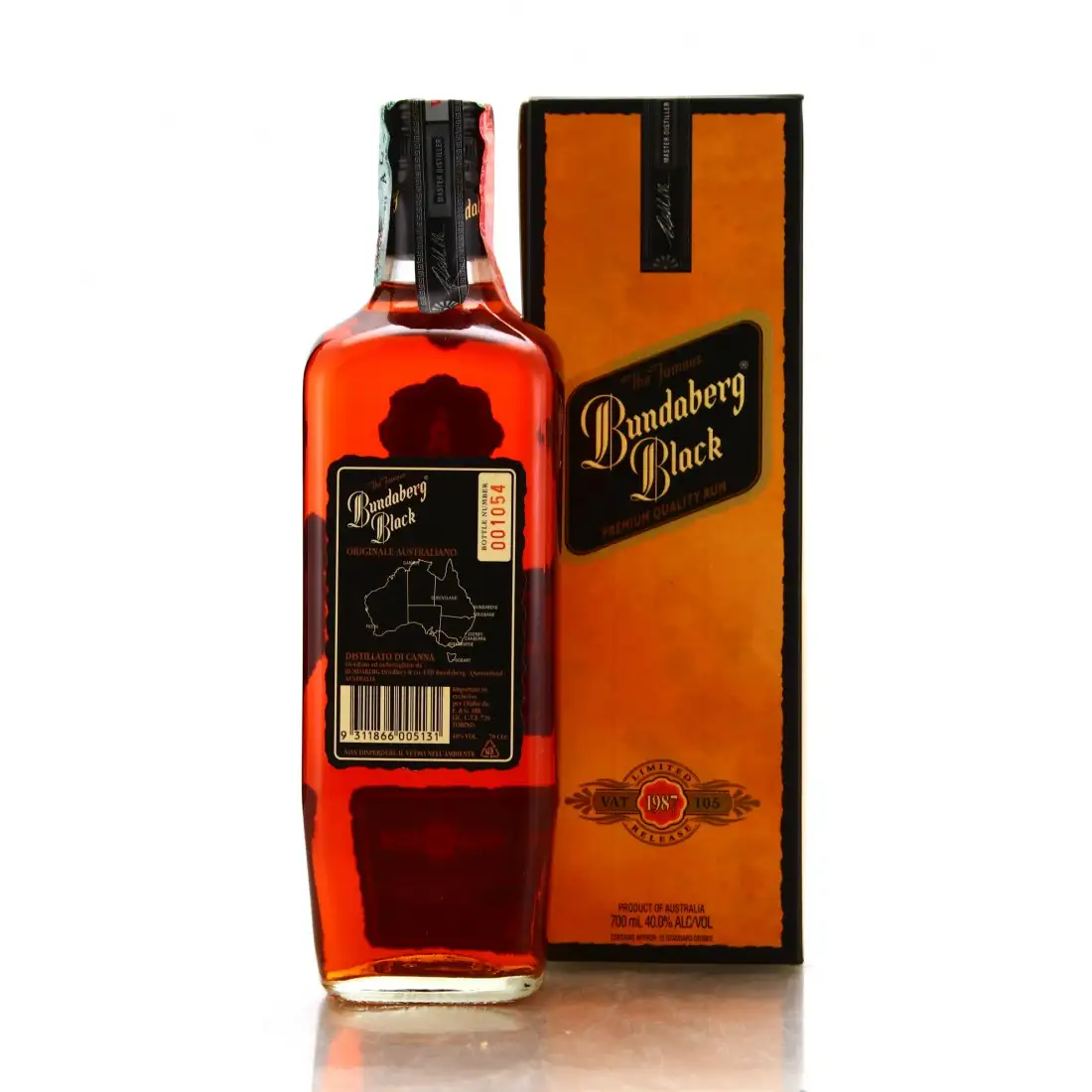 Hochauflösendes Bild der Flasche