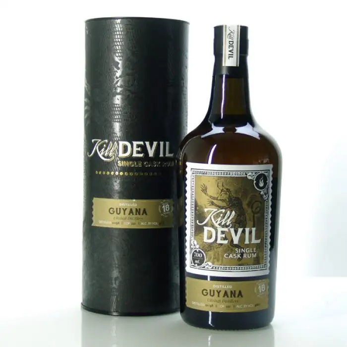 Image of the front of the bottle of the rum Kill Devil