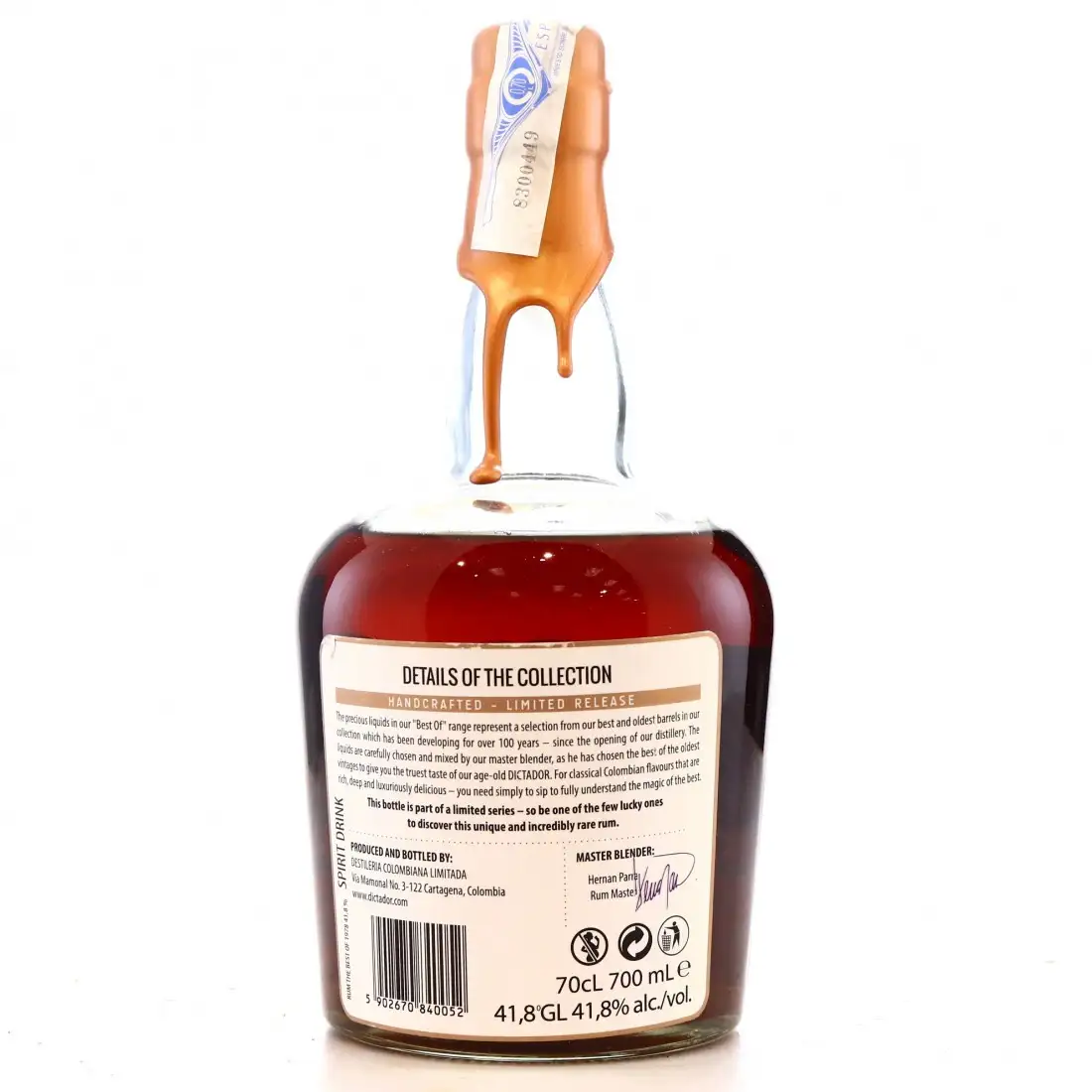 Image haute résolution de la bouteille