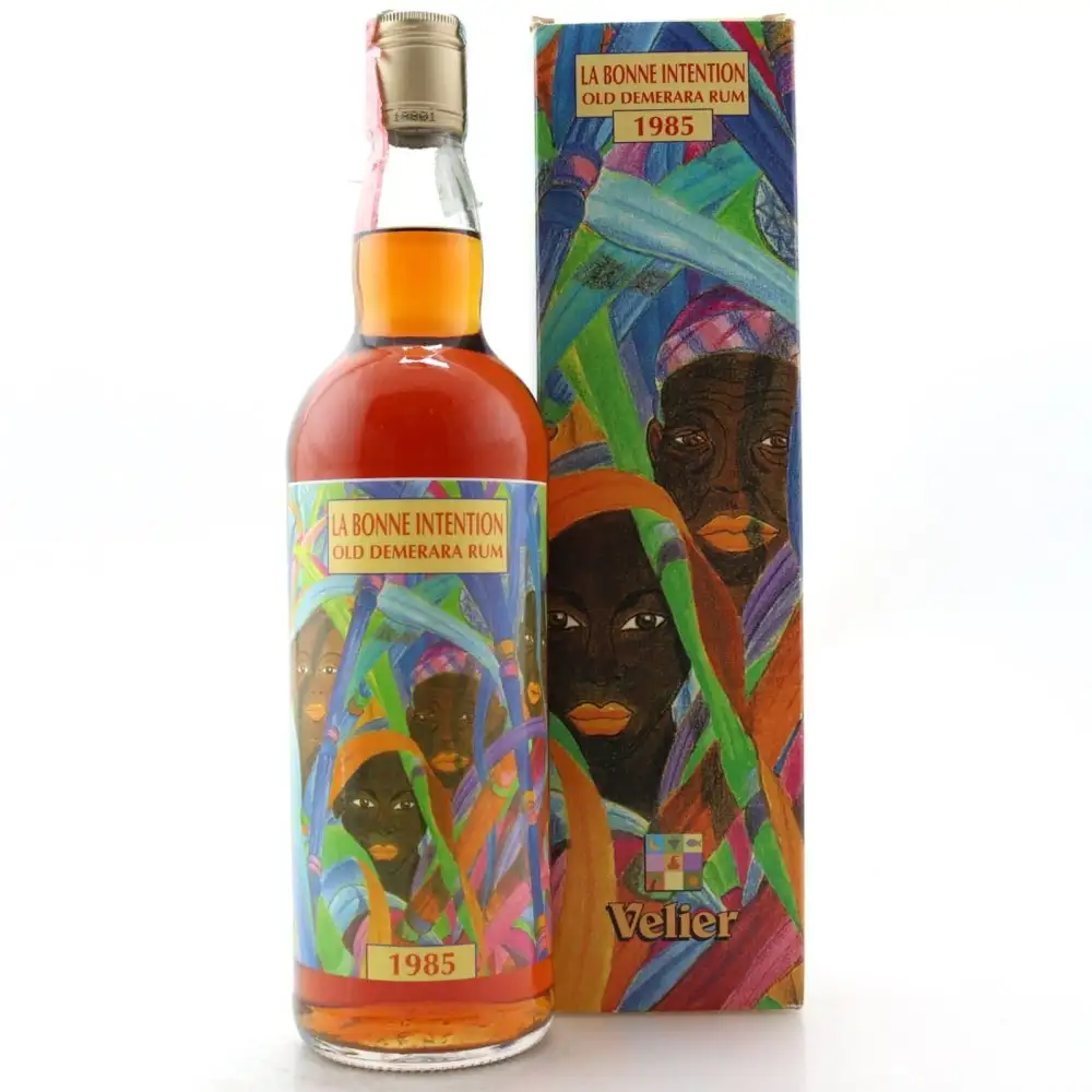 Image of the front of the bottle of the rum Old Demerara Rum