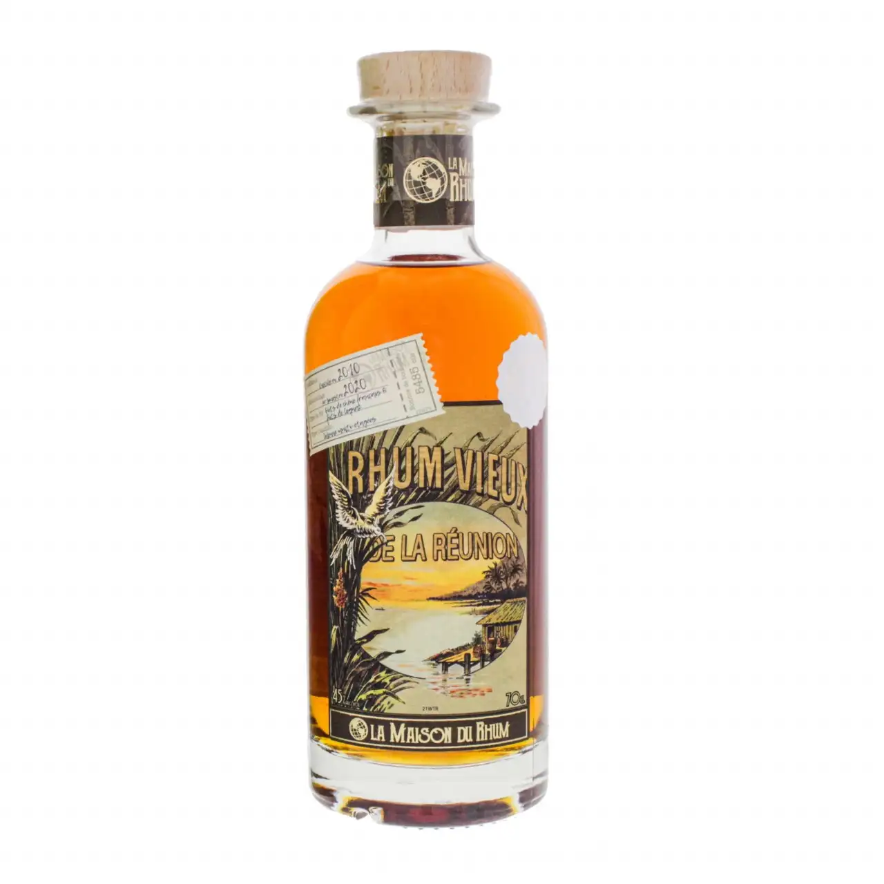 Image of the front of the bottle of the rum La Maison du Rhum #3