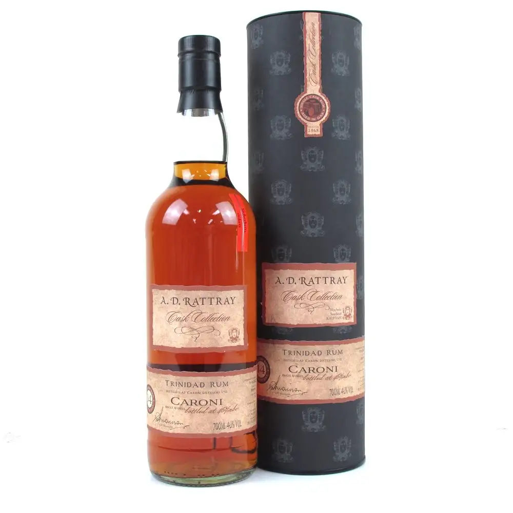 Image of the front of the bottle of the rumCask Collection HTR