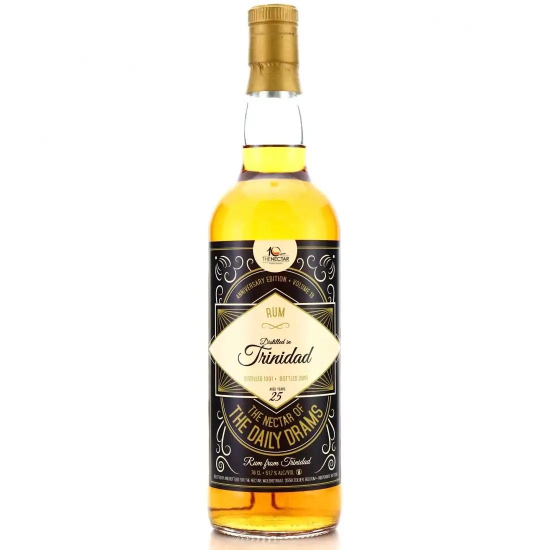 Image of the front of the bottle of the rum The Nectar Of The Daily Drams