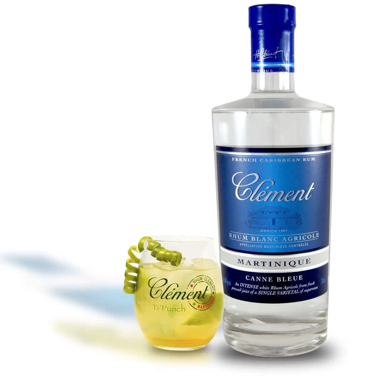 Canne Bleue Gamme Bar Rum–Clément–50% ABV–RX519 | RumX