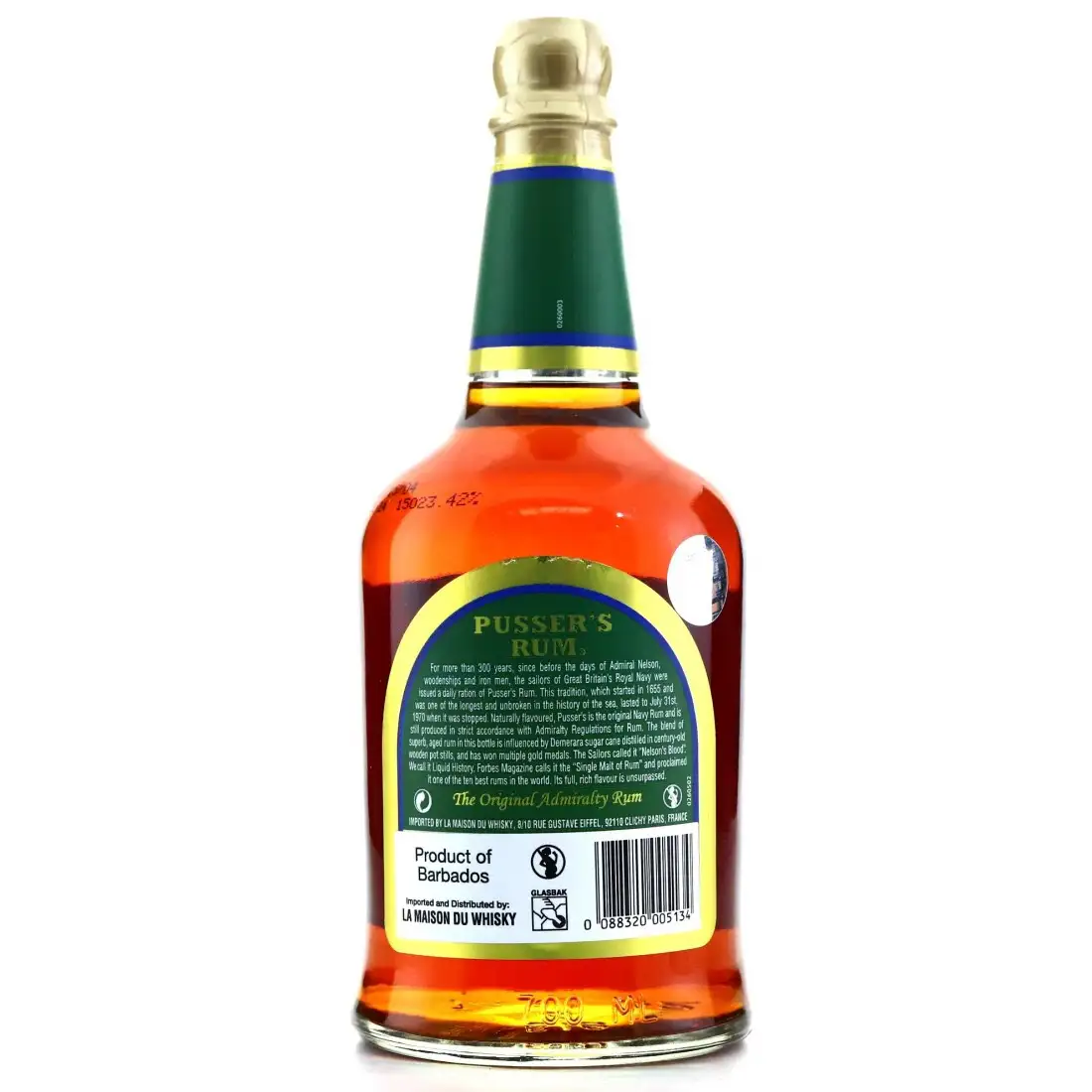 High resolution image of the bottle