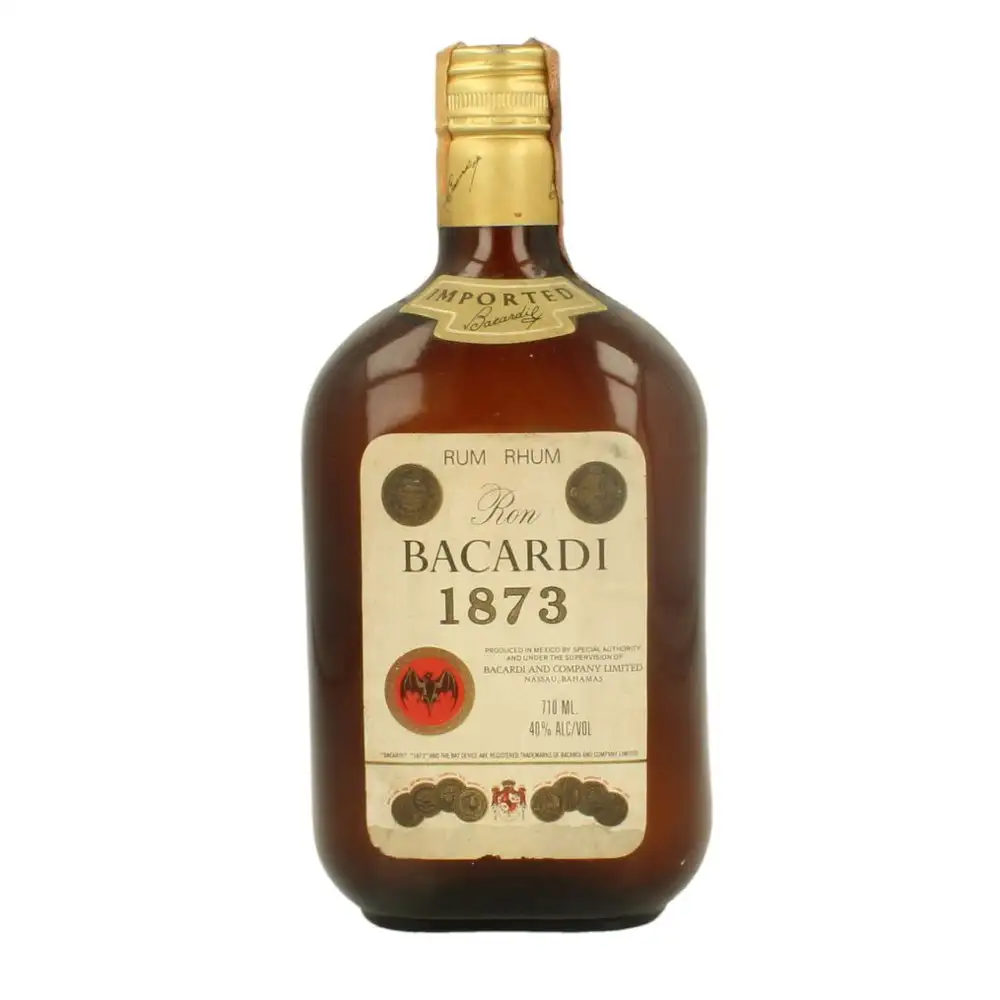 Image of the front of the bottle of the rum 1873