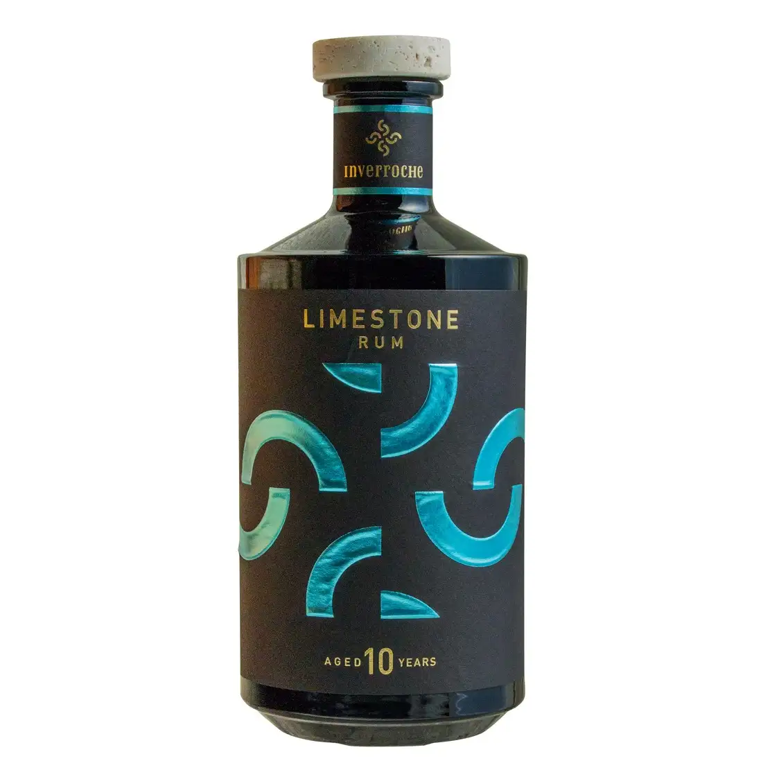 Image of the front of the bottle of the rum Limestone Rum