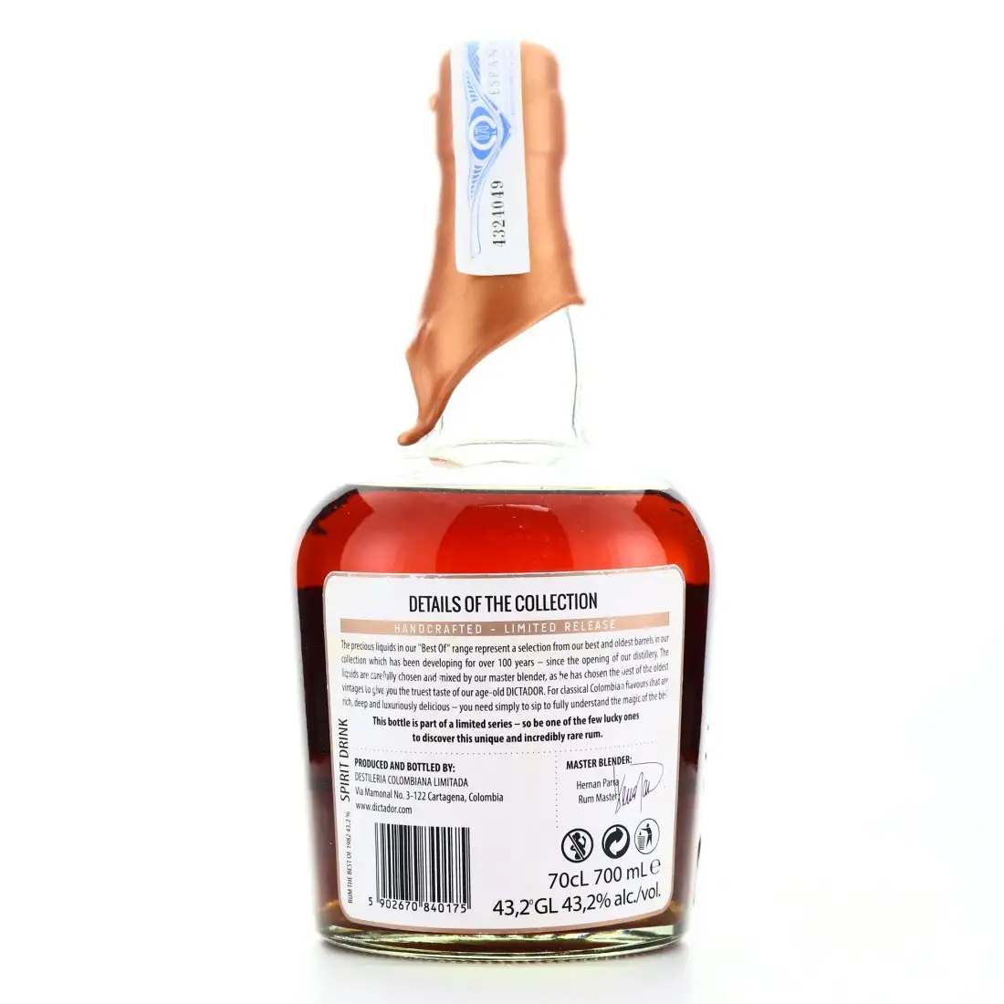 Image haute résolution de la bouteille