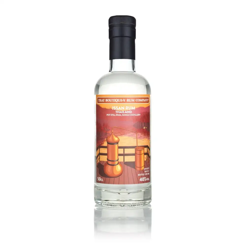 Image of the front of the bottle of the rum 2015