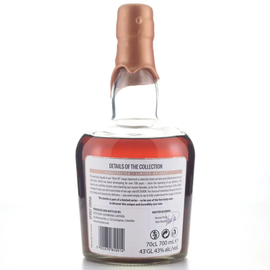 Image haute résolution de la bouteille