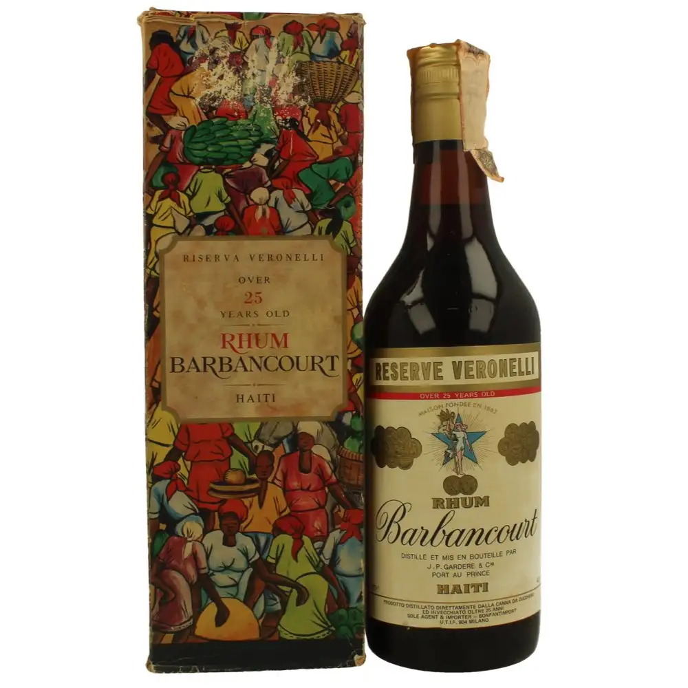 Image of the front of the bottle of the rum Reserve Veronelli