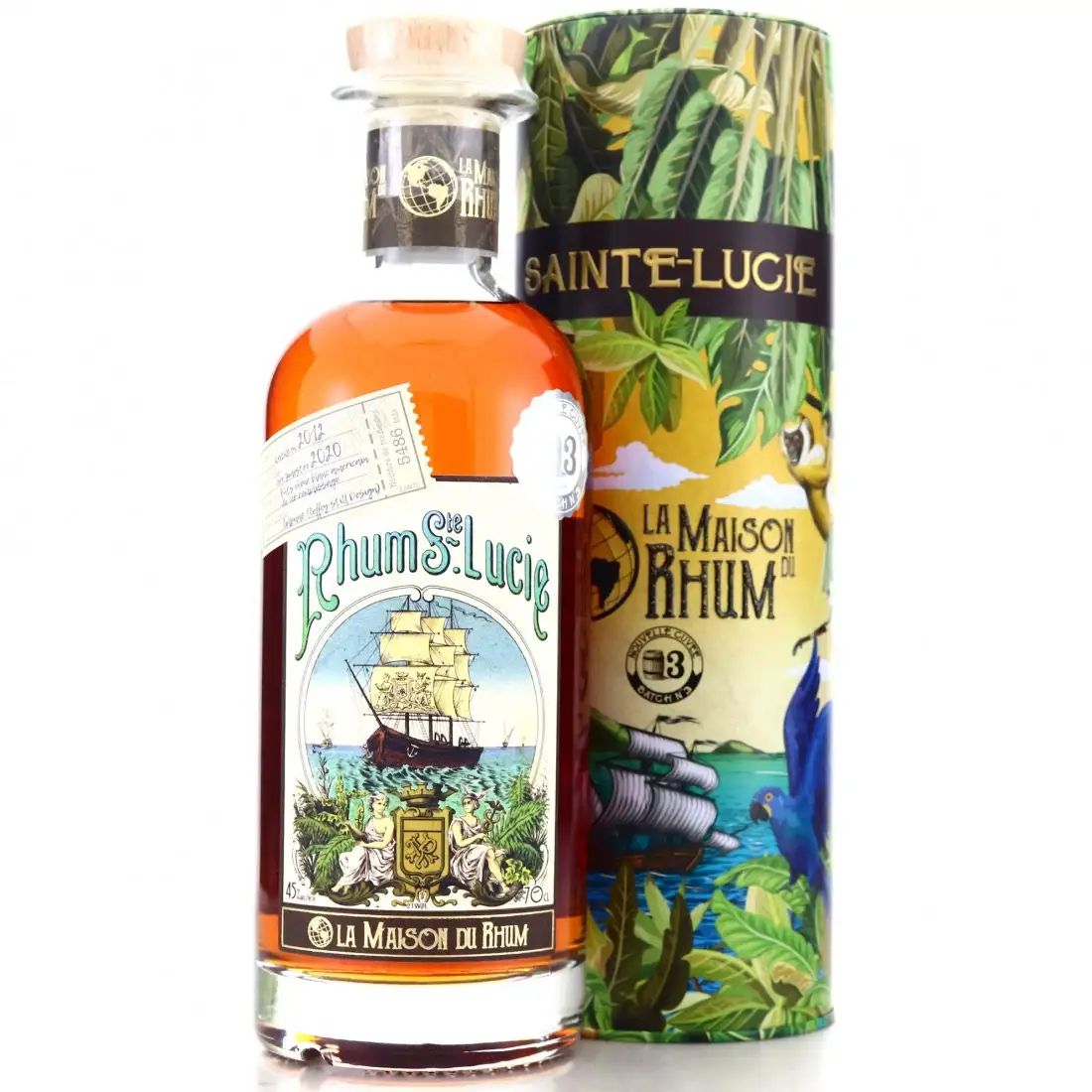 Image of the front of the bottle of the rum La Maison du Rhum #3