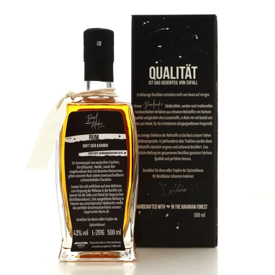 High resolution image of the bottle