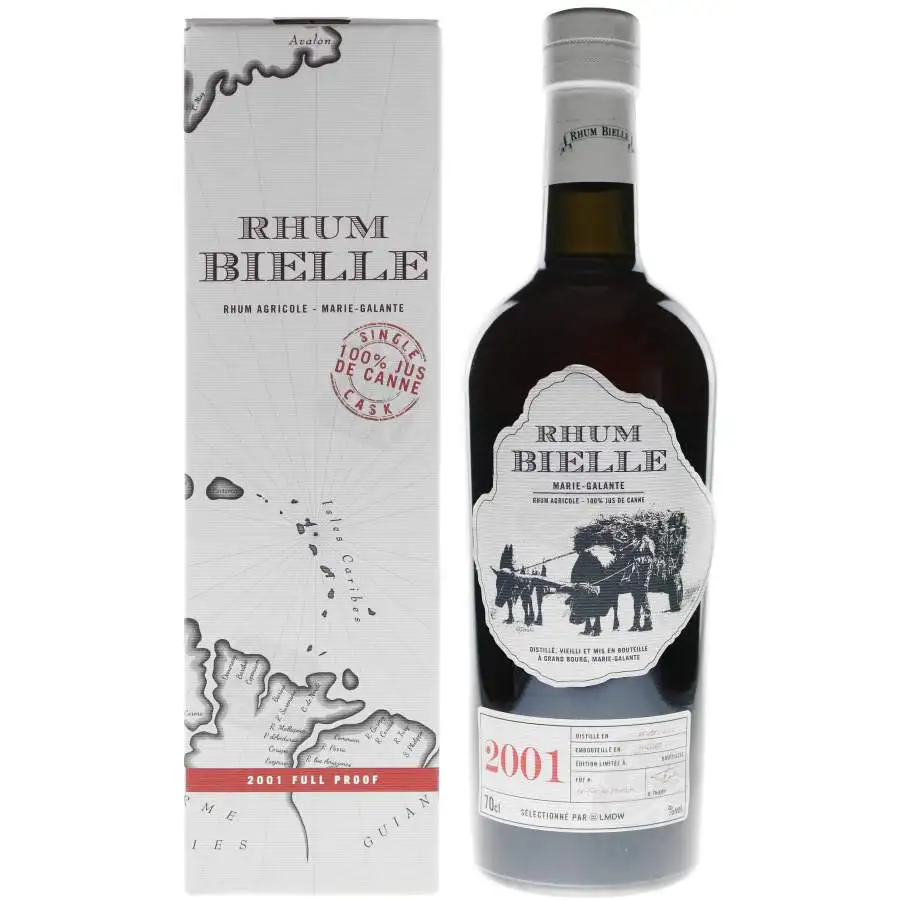 Rhum Ambré BIELLE 44% - 70cl