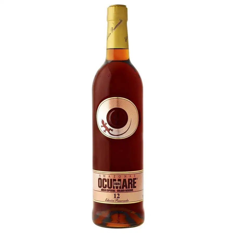 Image of the front of the bottle of the rum Ocumare Edición Reservada