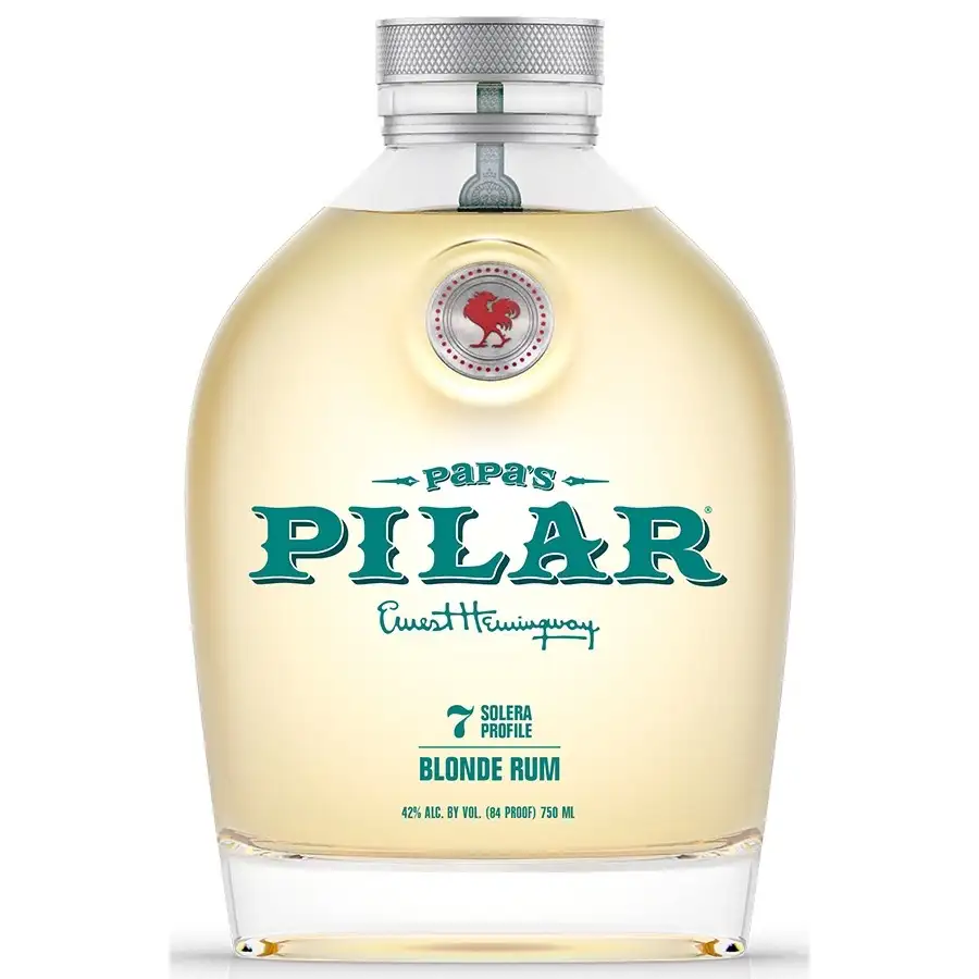 Image of the front of the bottle of the rum Papa‘s Pilar Blonde Rum