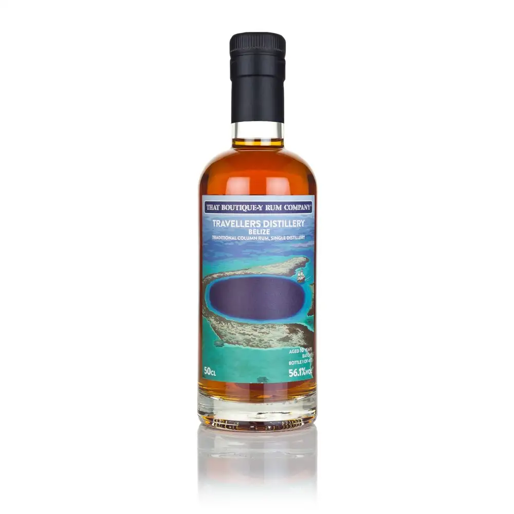 Image of the front of the bottle of the rum 2007