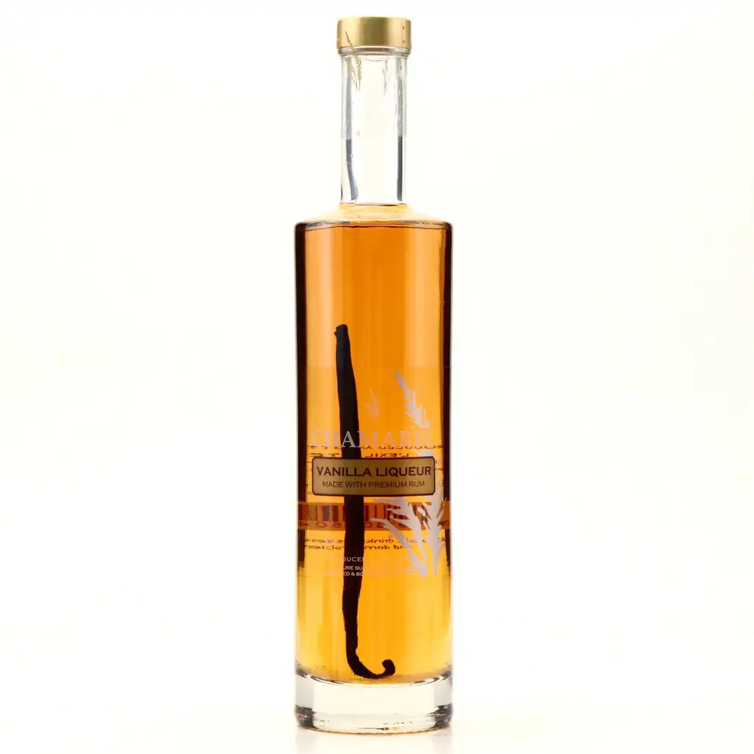 Image of the front of the bottle of the rum Vanilla Liqueur