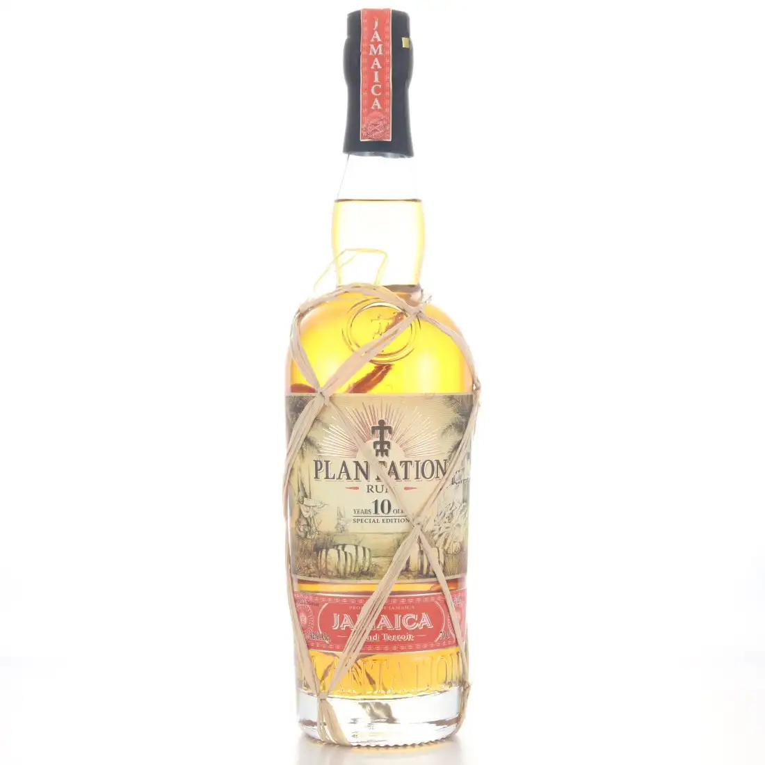 Image of the front of the bottle of the rum Plantation Jamaica Grand Terroir