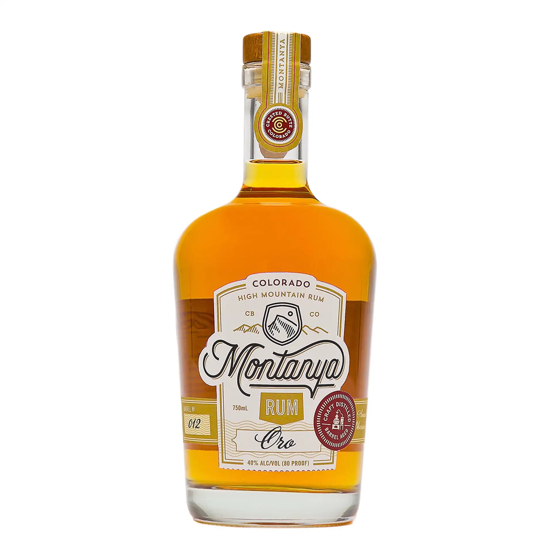 High resolution image of Montanya Oro Barrel