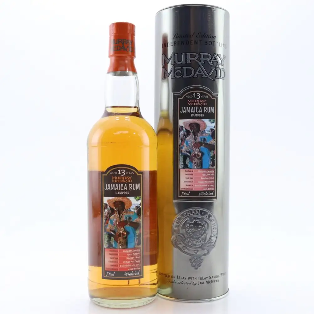 Image of the front of the bottle of the rum HLCF