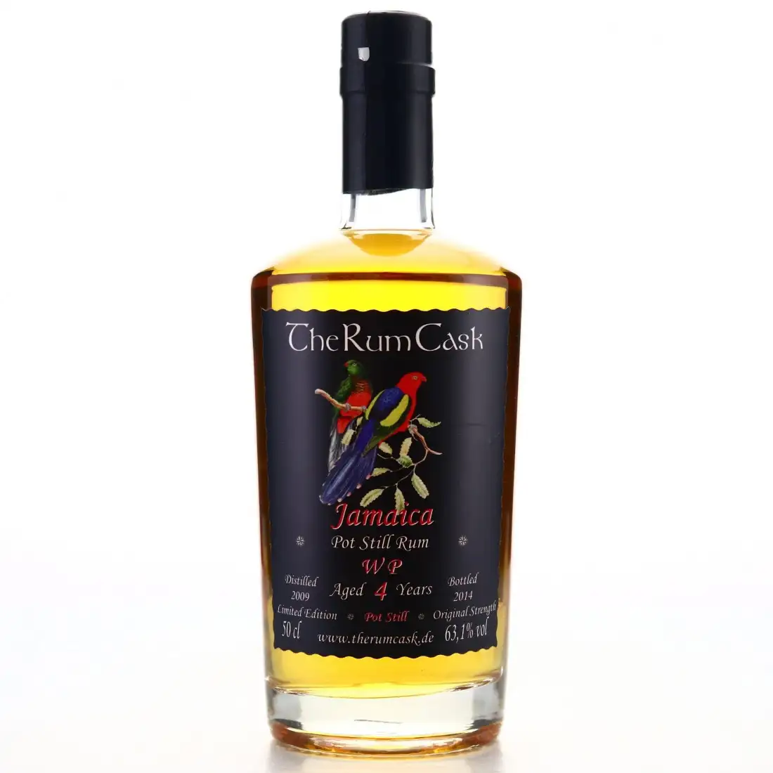 Image of the front of the bottle of the rum Jamaica