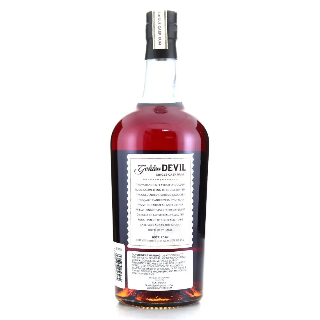 Hochauflösendes Bild der Flasche