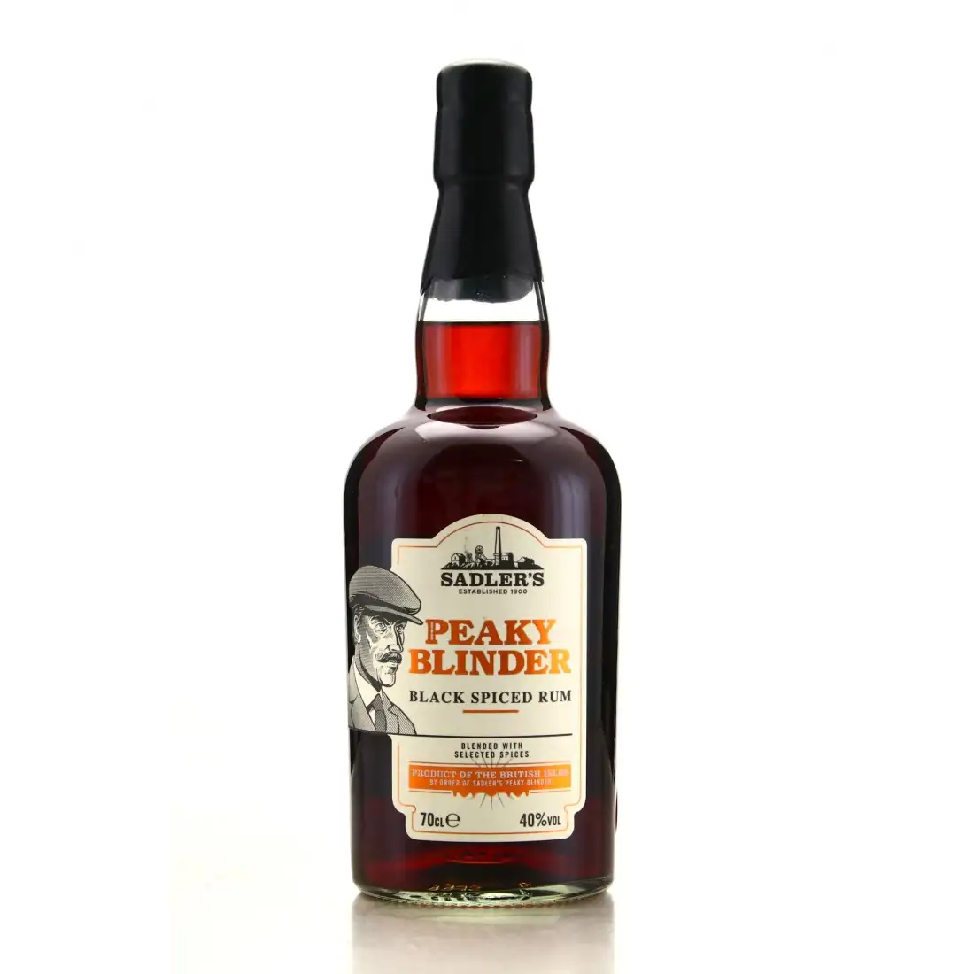 Peaky Blinder Black Spiced Rum 40%