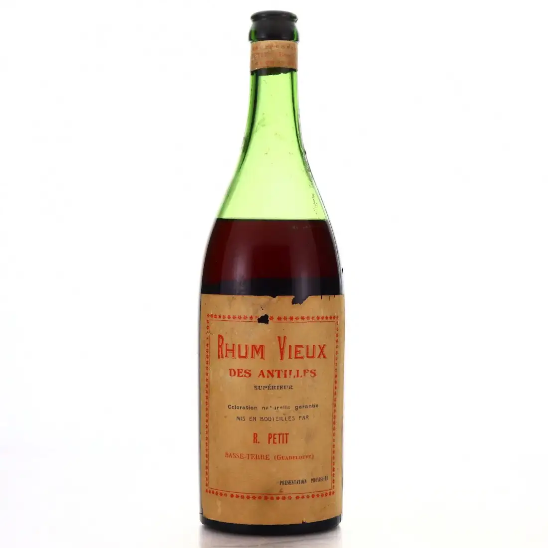 High resolution image of the bottle