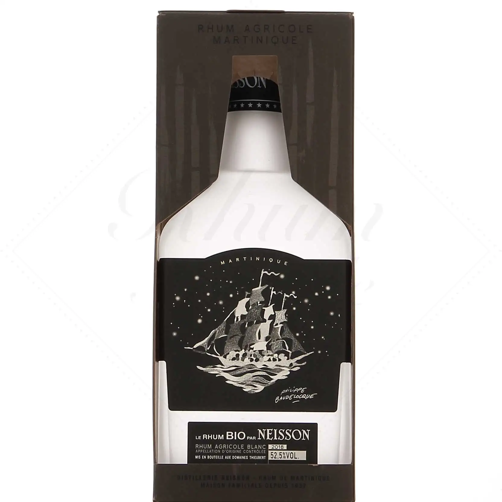 Image of the front of the bottle of the rumLe Rhum Bio par Neisson