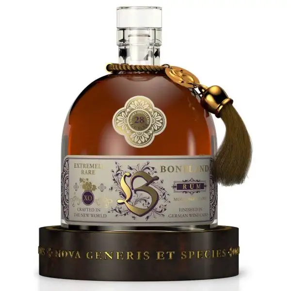 Image of the front of the bottle of the rum Bonpland Extremely Rare XO