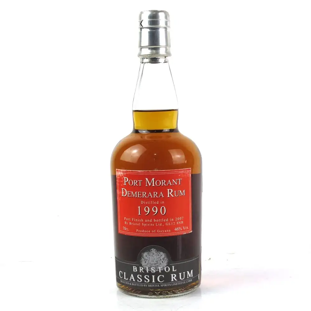 Image of the front of the bottle of the rum Demerara Rum